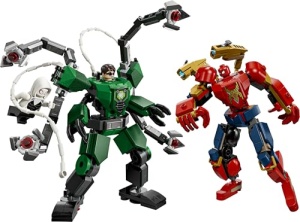 LEGO Marvel Mech Duel Spider-Man vs Doc Ock 76338 Set cu 315 Piese si 3 Minifigurine - Img 9