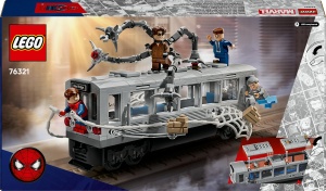 LEGO Marvel Spider-Man vs Doc Ock 76321 Set de Joaca cu Tren si Minifigurine - Img 11