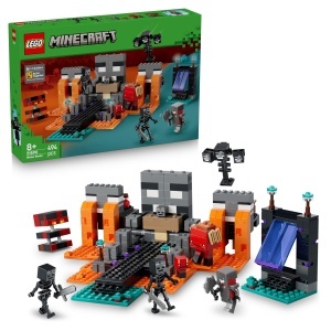 LEGO Minecraft 21590 Duell mit dem Wither Set Interactiv cu Minifigurine si Portal Nether