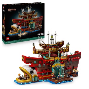 LEGO ONE PIECE Baratie Restaurant Plutitor 3402 Piese 10 Minifigurine