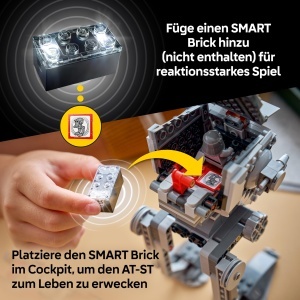 LEGO Star Wars 75424 AT-ST Interactiv cu Minifigurine si Functii SMART - Img 5
