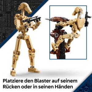 LEGO Star Wars 75428 Droid de Lupta cu STAP 1088 Piese Model de Colectie - Img 4