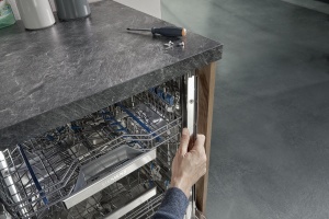 Leiste din inox Siemens SZ30BI01 pentru masina de spalat vase, inaltime 81.5 cm - Img 2