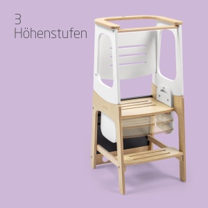 Lernturm din lemn Maxi-Cosi Toucan 3-in-1, 1,5-99 ani, 10-150 kg, FSC 100 - Img 3