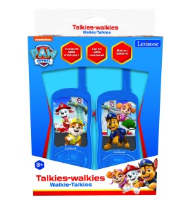 Lexibook, Paw Patrol, Walkie-Talkies, Joc de comunicare pentru copii, Clema de curea pentru transport, Alimentat cu baterie, Albastru, TW11PA - Img 2