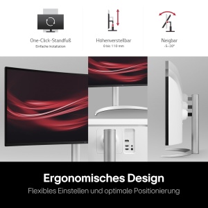 LG Electronics 34WQ75X-B. Monitor AEU IPS 21:9 UltraWide 34" (86,72 cm), TFT-LCD Aktiv Matrix cu iluminare de fundal LED alba, antireflexie, Schwarz - Img 7