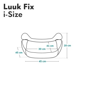 Lionelo Luuk Fix i-Size Scaun Auto Copii ISOFIX 22-36 kg Termoreglare - Img 9