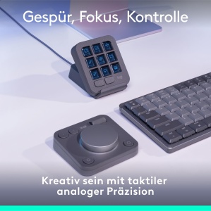 Logitech MX Creative Console Tastenfeld Programabil 9 LCD Graphit - Img 6