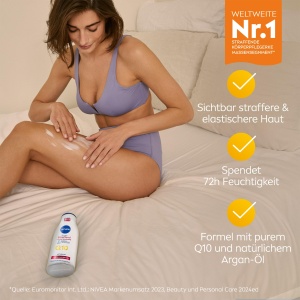 Lotiune de corp NIVEA Straffende Q10, 250 ml, cu Argan si efect de fermitate - Img 3