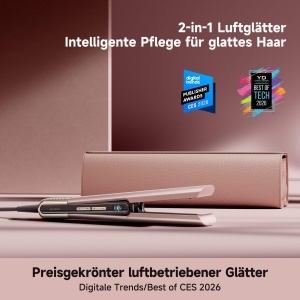 Luftglatter DREAME Aero Straight Pro 2-in-1, 110.000RPM, Roz Auriu - Img 2