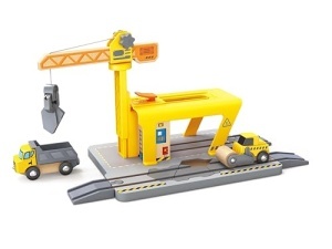 Macara feroviara Hape pentru copii |Set extensibil pentru jocuri creative - Img 3