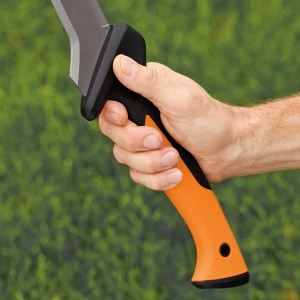 Macheta topor Fiskars 1051236, lama 46 cm, maner ergonomic SoftGrip, negruorange - Img 8