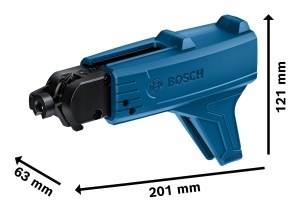 Magazin pentru surubelnita Bosch Professional GMA 55, ergonomic, usor, ajustare rapida - Img 3