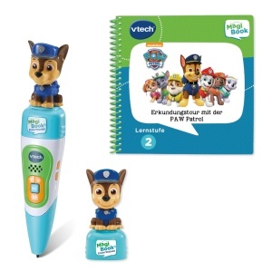 MagiBook VTech PAW Patrol - Chase Figurina, 32 Pagini, Nivel 2