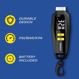 Manometru digital presiune anvelope Michelin 9525, LCD, 0.05-7 bar, cu baterii incluse - Img 6