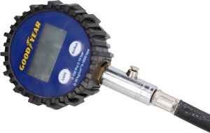 Manometru Goodyear cu afisaj digital, iluminat, 0-10 bar, 50 cm - Img 4