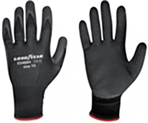 Manusi de lucru Goodyear, marimea 8, culoare negru, latex