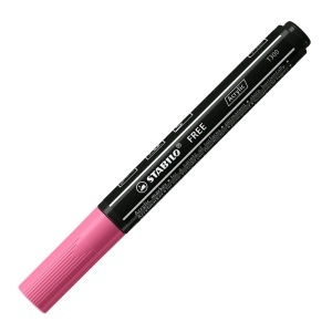 Marker acrilic STABILO FREE T300, 20 culori, uscare rapida, rezistent la lumina - Img 2