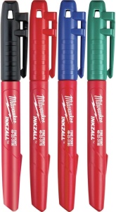 Marker Milwaukee 045242333585, Multi, Set 4 bucati