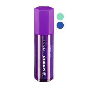 Marker Premium STABILO Pen 68, 1 mm, diverse culori