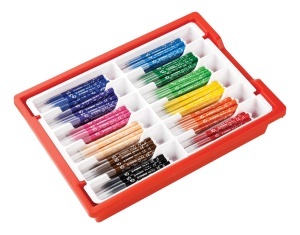 Marker STABILO Trio A-Z, 30 culori, varf fin 0,7 mm, ergonomic - Img 2