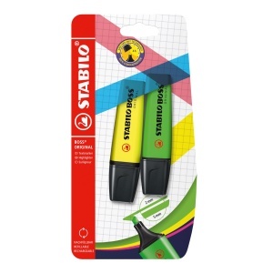 Marker Text STABILO BOSS ORIGINAL, 2-5 mm, tehnologie anti-uscare