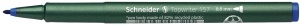 Marker tip stilou Schneider Topwriter 157, 0,8 mm, 10 bucati, culoare albastra - Img 4