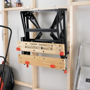 Masa de lucru Black Decker WM626, constructie din otel, 250 kg capacitate - Img 6