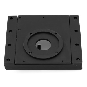 Masa de pozitionare Bresser pentru microscoape stereo, 95 mm, miscari X-Y, Nonius - Img 4