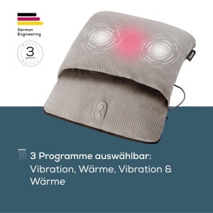 Masajer pentru picioare Beurer FM 28, 2-in-1, cu caldura si vibratii, gri - Img 3