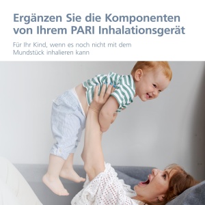 Masca de Inhalare PARI Baby pentru Copii de la 3 Ani, Usor de Curatat - Img 3