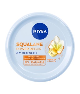 Masca de par NIVEA Squalan Power Repair 200 ml, pentru par uscat si deteriorat