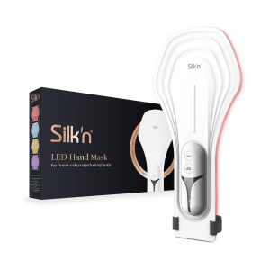 Masca LED pentru maini Silkn - Tratament anti-imbatranire, 10 minute