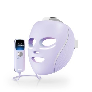 Masca LED Shark CryoGlow, Racire Ochi, Anti-Aging, Culoare Lila