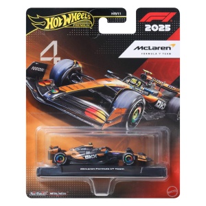 Masina de colectie Hot Wheels McLaren Formula 1, 164, Metal, Detalii autentice
