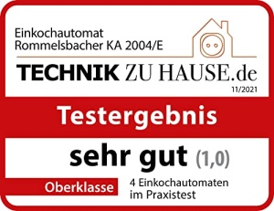 Masina de conservare a vinului fiert complet automata ROMMELSBACHER KA 2004/E, MADE IN GERMANY, 27 litri/pentru 14 pahare de 1 litru fiecare, reglabil continuu, intrerupator storcator, cronometru, robinet de scurgere, suport pentru tavi, 1800 wati - Img 5