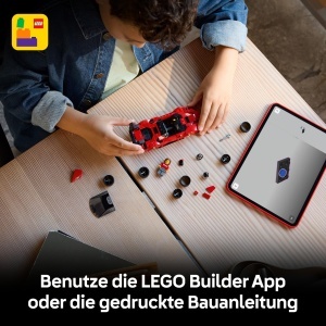 Masina de construit LEGO Ferrari SF90 XX Stradale, 339 piese, cu minifigurina - Img 6