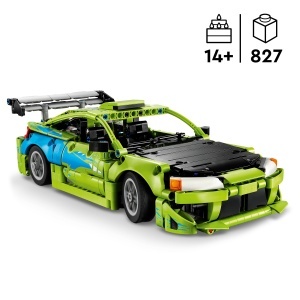 Masina de construit LEGO Technic Fast and Furious Mitsubishi Eclipse 827 piese - Img 2