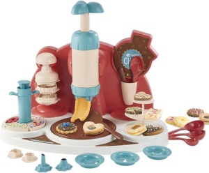 Masina de Facut Biscuti Smoby Chef Keks-Fabrik cu Accesorii pentru Copii de la 5 Ani