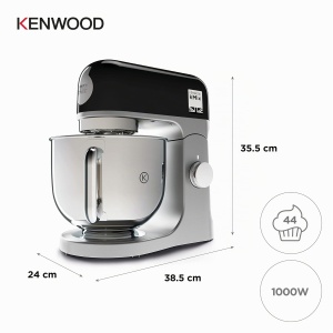 Masina de facut paine Kenwood kMix KMX750BK, 1000W, metal, negru - Img 9