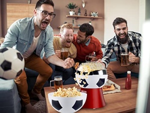 Masina de facut popcorn Beper P101CUD051, editie fotbal, 270 ml, fara ulei - Img 10