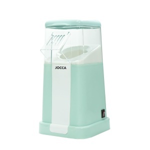 Masina de facut popcorn JOCCA Funny Cooking, 3 minute, design compact, culoare turcoaz