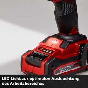 Masina de gaurit cu acumulator Einhell Professional TP-CD 18/50 Li BL Solo Power X-Change (18 V, fara perii, 50 Nm, mandrina de gaurit de 13 mm, 2 viteze, 20 de niveluri de cuplu, fara baterie) - Img 10