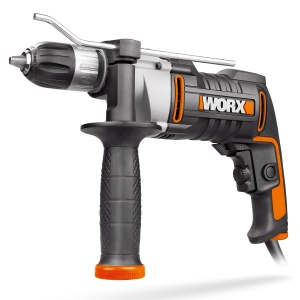 Masina de gaurit cu percutie WORX WX318, 810W, reglare viteza, accesorii incluse - Img 4