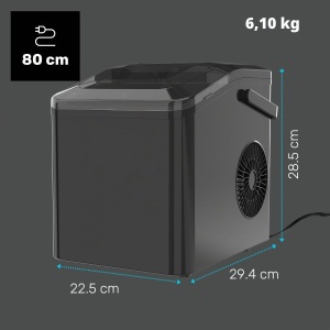 Masina de Gheata Taurus 130 W 12 kg24 h 6 Min Ultraleisa - Img 8