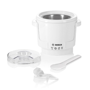 Masina de inghetata Bosch MUZ5EB2, 550 ml, compatibila cu robot de bucatarie Serie 4