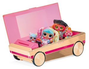 Masina de Jucarie L.O.L. Surprise 3-in-1 Party Cruiser - RosegoldRosa, cu Dans si Piscina - Img 2