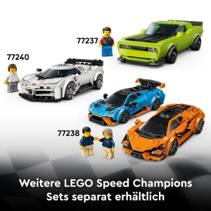 Masina de Jucarie LEGO Speed Champions Porsche 911 GT3 RS, 348 piese, cu Minifigurina - Img 7