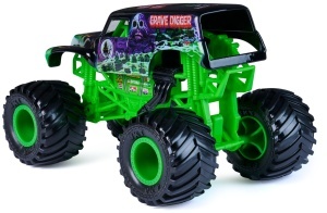 Masina de Jucarie Monster Jam 124 Grave Digger, Detalii Realiste, Suspensie Functionala - Img 7