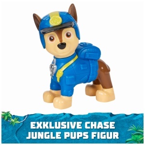 Masina de jucarie PAW PATROL Jungle Pups - Vehicul Tiger cu figura Chase, 3 ani - Img 6